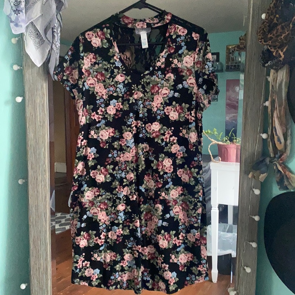1Xl floral dress